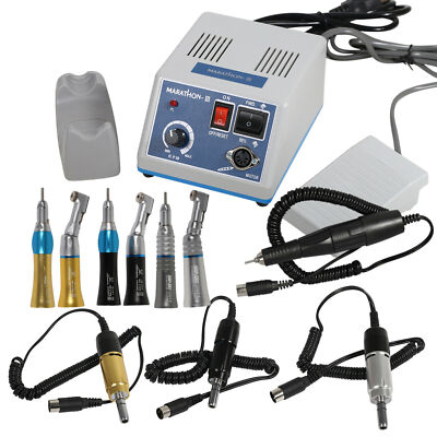 #ad #ad Dental Lab Marathon Micromotor 35K RPM Polisher Contra Angle Straight Handpiece $46.49