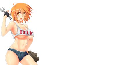 Anime big  girls uncraft me belly open mouth Playmat Gaming Mat Desk