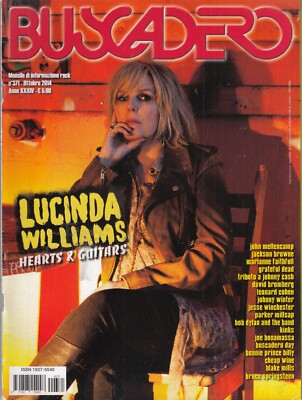 Rivista Buscadero n. 371 - Ottobre 2014. In copertina: Lucinda Williams