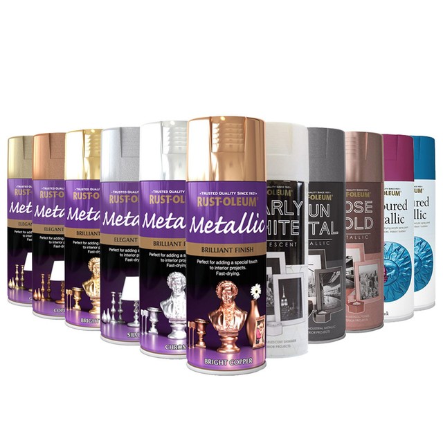 RustOleum Metallic Finish Spray Paint, Rose Gold 400ml for sale