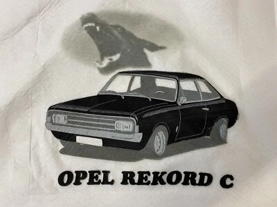 Opel Motorsport Rekord C T-Shirt schwarz/weiß verschiedene Farben S M L XL XXL