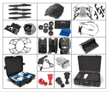 ULTIMAXX Mavic Air Accessories - Carry Case, EXT Props, Filter Kit, Landing Gear