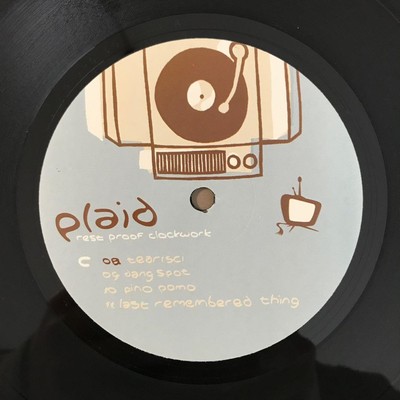 Plaid Rest Proof Clockwork Analog Record Lp | eBay