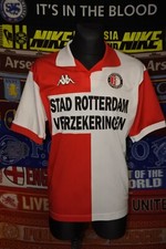4.5/5 Feyenoord adults XL 2000 home football shirt jersey trikot soccer