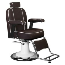 Barber  Heerenstuhl  Friseurstuhl  Friseursessel AMADEO braun