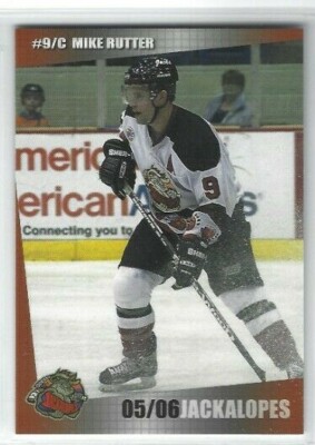 2005-06 Odessa Jackalopes (CHL) Mike Rutter