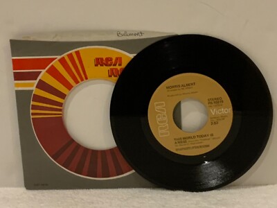 Morris Albert - Feelings / This World Today is a Mess  7  45 RPM