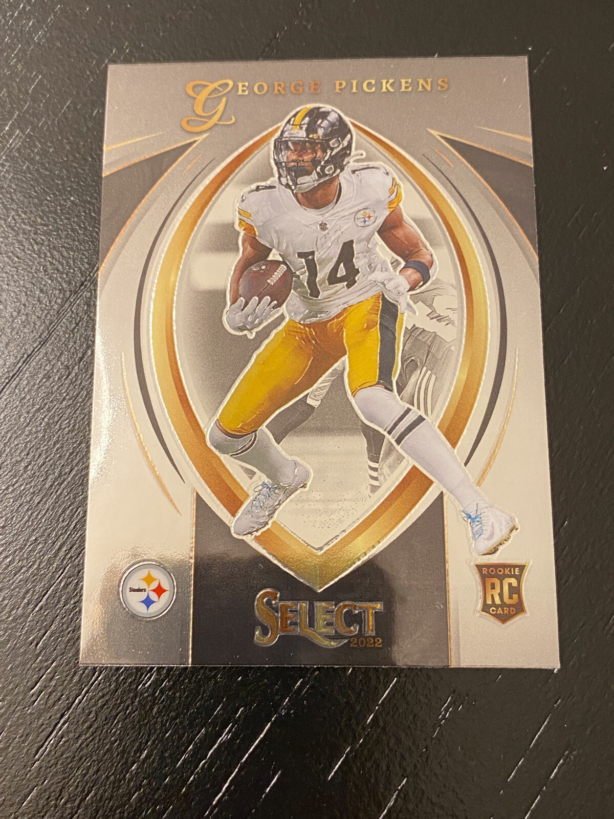 George Pickens 2022 Panini Select Certified Rookies G55 RC #SCR-18 Pittsburgh