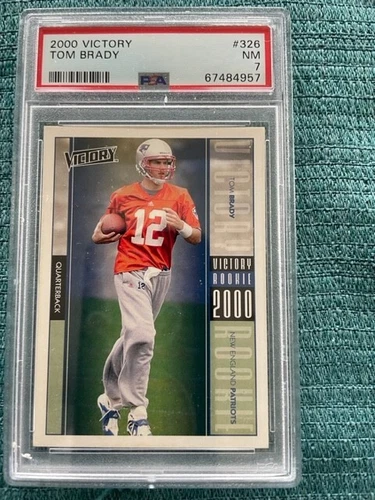 2000 Victory Tom Brady psa 7!! Looks nicer all around!
