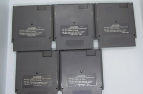 Rad Racer, Super Jeopardy, b&eacute;isbol, doble regate, f&uacute;tbol NES con manuales