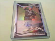 2022 Elite Extra Edition Baseball Rookie Prospect Auto CONNOR STAINE Rockies