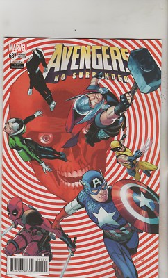 MARVEL COMICS AVENGERS #687 JUNE 2018 END OF AN ERA VARIANT 1ST PRINT NM