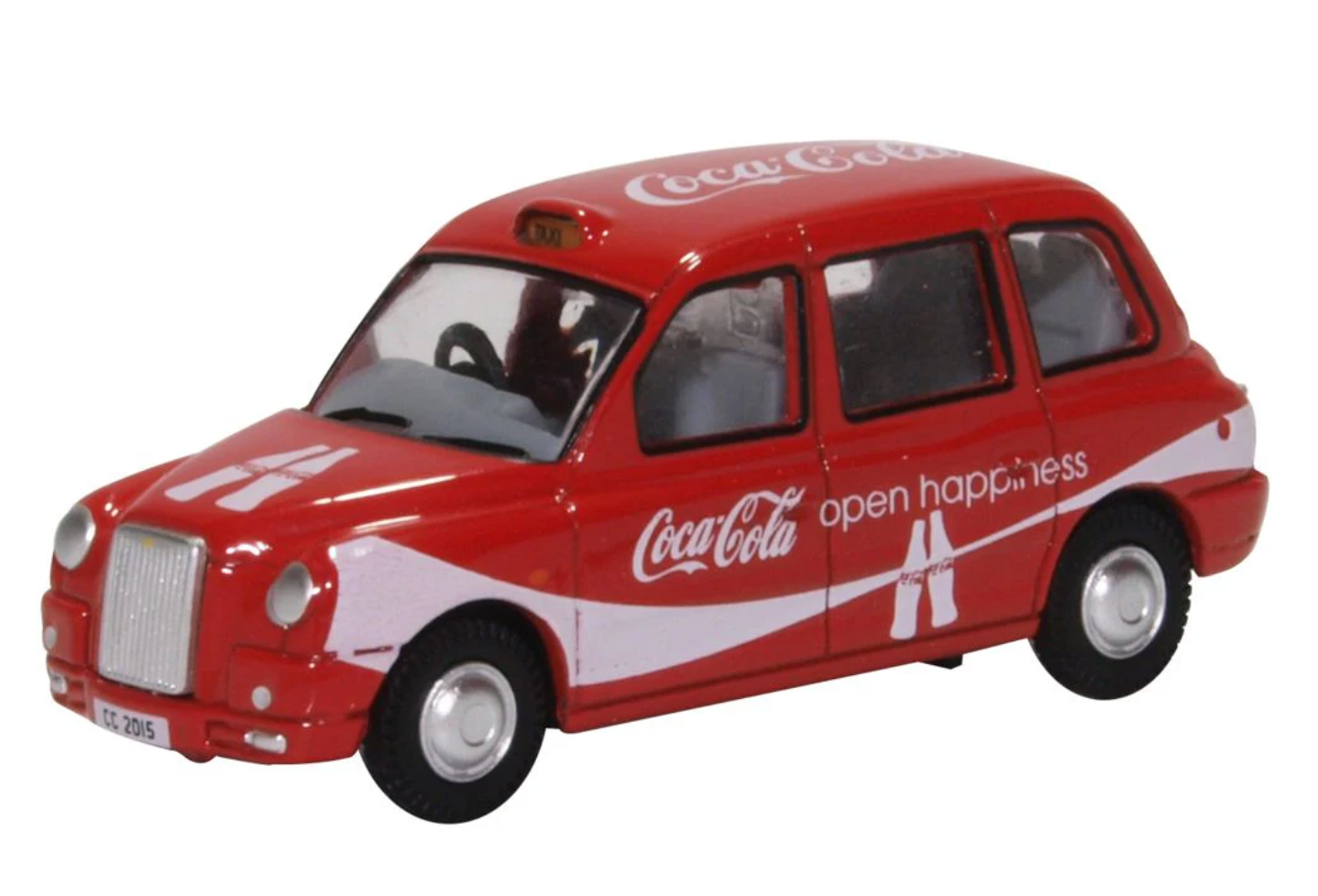 Oxford Diecast 76TX4008CC TX4 Taxi Coca Cola