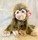 Vintage TY Cha Cha Monkey Chimp 10” Plush Stuffed Beanie Baby Buddy 1998 -NICE!