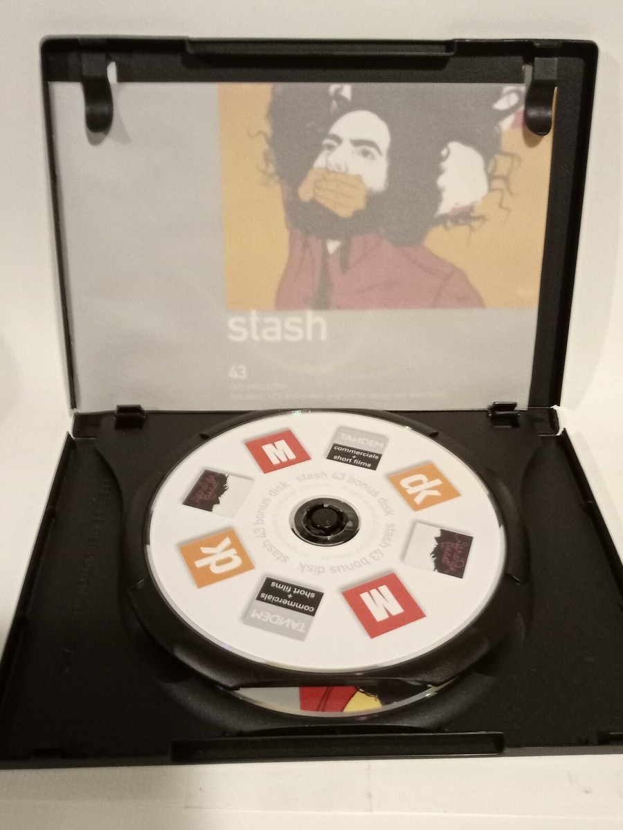 STASH MAGAZINE 43 2DVD C725 | eBay