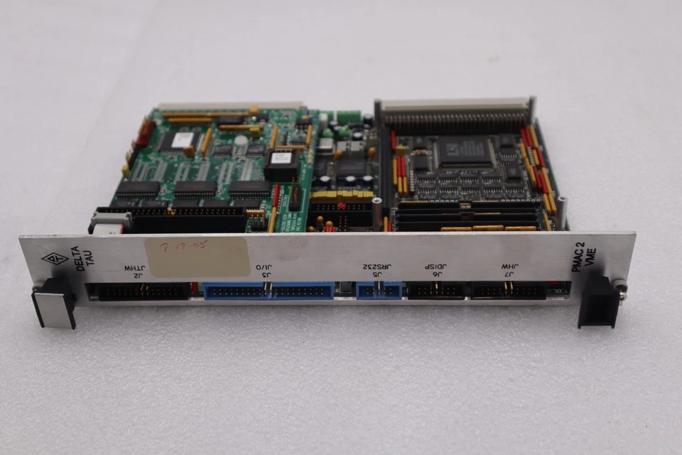 USED TOSHIBA PMAC 2-VME 4-AXIS ASSY 602413-101 MOTION CONTROL CARD STOCK #2849 - Image 3 of 4