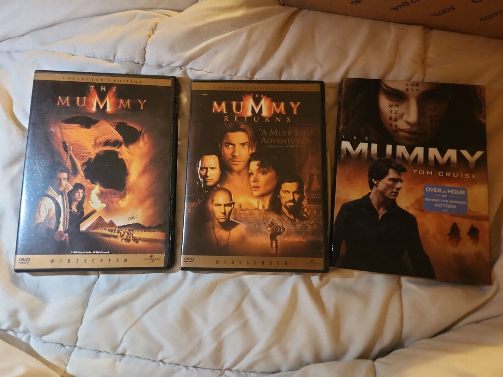The Mummy, The Mummy Returns (Widescreen) and The Mummy w/Tom Cruise | eBay