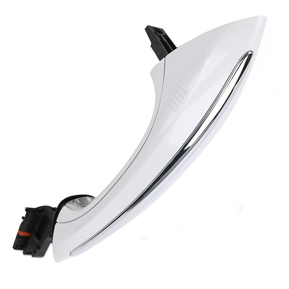 4x Exterior Comfort Access door handle Set White For BMW F10 F01 F06