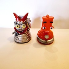 Kellogg's Robots Movie Lot Of 2 Crank Casey Madame Gasket Pull Back Action Toy