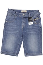 Mos Mosh Shorts Damen kurze Hose Hotpants Gr. W28 Baumwolle Blau #cqm773o