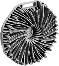 Gentle Exfoliating Silicone Body Scrubber for Sensitive Skin No Slip Handheld