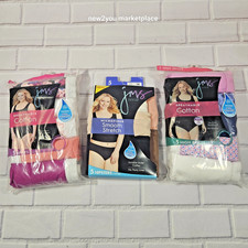 3 pks Just My Size Underwear Womens Size 14 mixed lot 15 pairs briefs hipster
