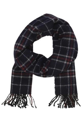 Barbour Schal Damen Tuch Strickschal Loop Schurwolle Mehrfarbig #6l93013