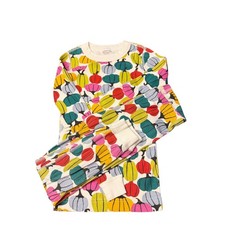 Hanna Andersson Kids Organic Cotton Pumpkin Pajama Set Multicolor Size 6-7 120cm