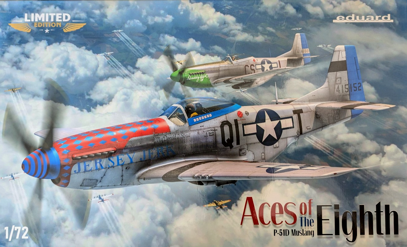 Eduard Plastic Kits 2147 1:72 Aces Of The Eighth Dual Combo - Bild 2