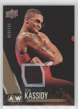 2021 Upper Deck AEW All Elite Wrestling Gold Memorabilia /199 Isiah Kassidy 0nr4