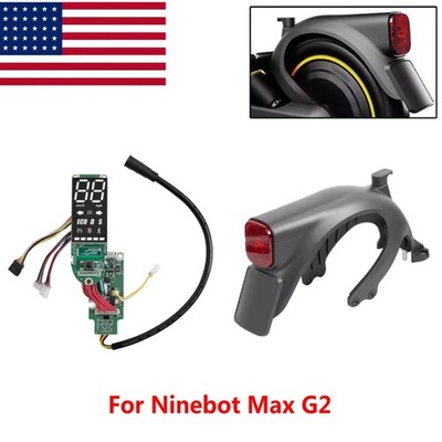 For Segway Ninebot Max G2 E-Scooter Display Dashboard Panel Rear Fender Mudguard
