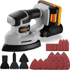 Cordless Detail Sander:  Multi-Function Mouse Sander Electric Sander Tool Palm S