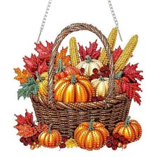Halloween Diamond Art Hanging Kits for Adults Beginners, DIY thanksgiving