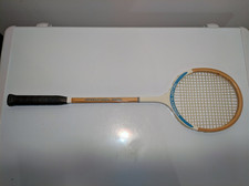 Vintage The Lady Slazenger International Model Wooden Squash Racquet