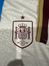 Spain Away White Team Adidas Jersey