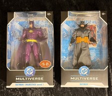 BATMAN INJUSTICE GANG McFARLANE JLA ROCK OF AGES Red Edition PLATINUM Chase