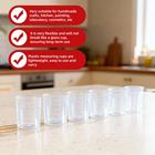 Hiiooweiyi 30ml Plastic Liquid Measuring Cups, 1oz Clear Small Graduated...