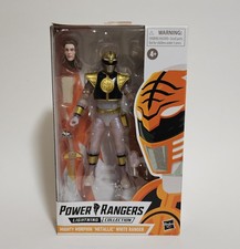 Power Rangers Lightning Collection White Ranger Metallic   Damaged Box