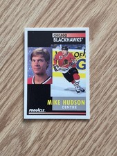 1991-92 Pinnacle French #38 Mike Hudson