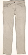 Levi's 511  Homme Gris Straight Slim Stretch Jeans W33 L30 (104819)