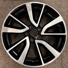 * 19" NISSAN QASHQAI ALLOY WHEEL RIM 7j et40 black diamond 4es3c