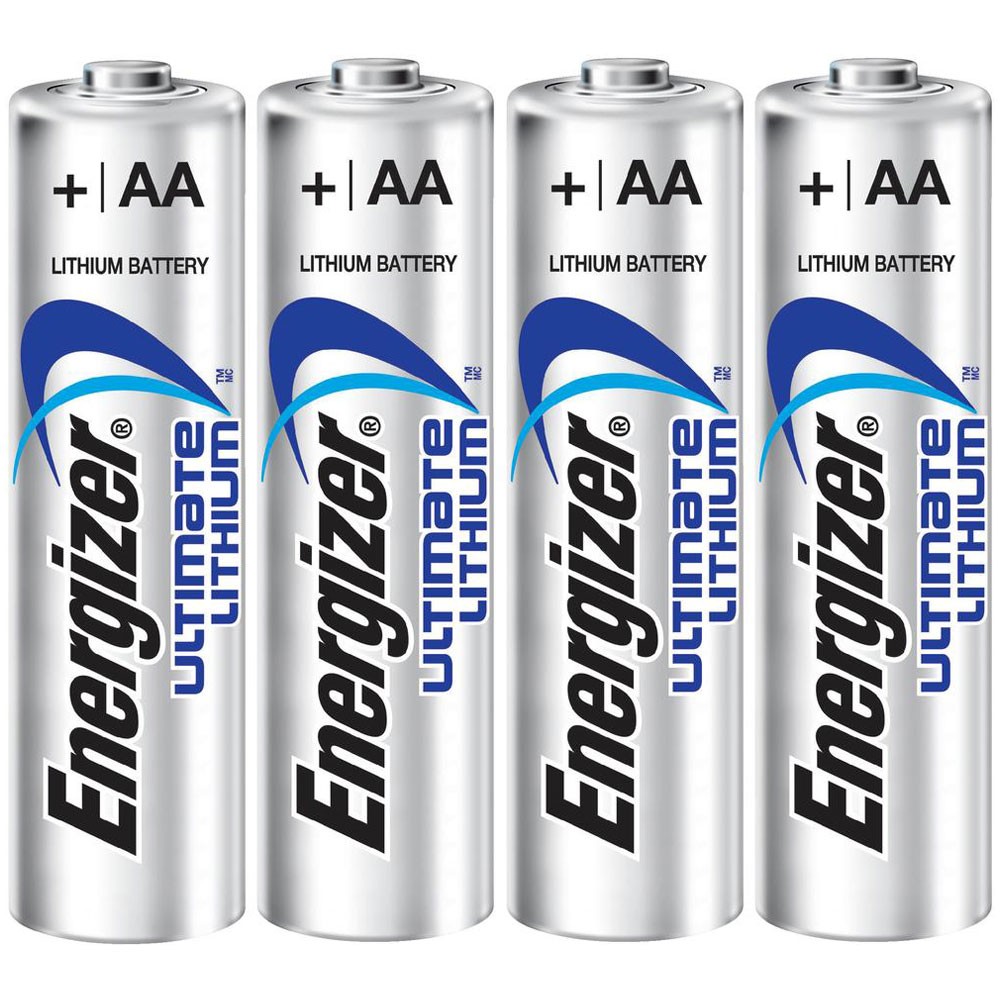 ENERGIZER® Ultimate Lithium Battery AA 3000mAh 1.5V - 4 Pack