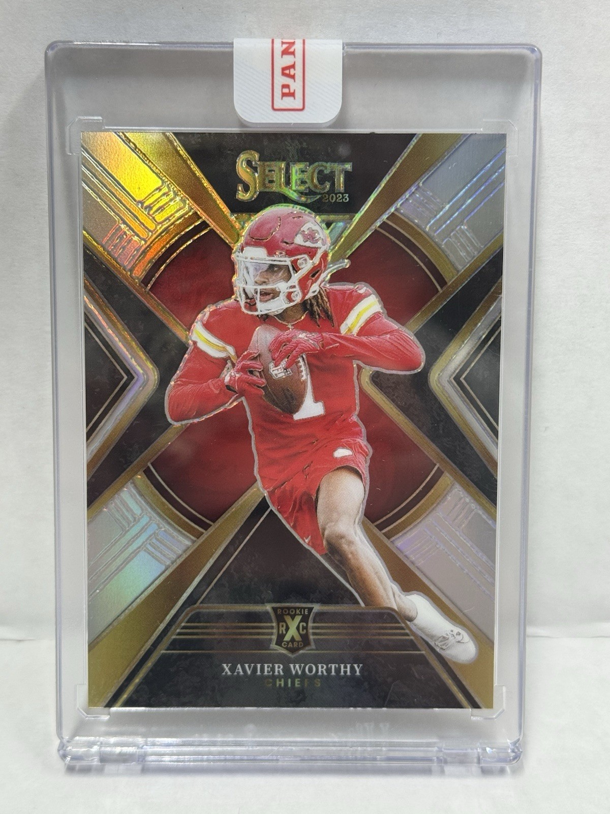 2023 Panini Select - 2024 Xrc Prizm Xavier Worthy #514 (RC)