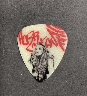 Nita Strauss Hurricane Glow Portrait Signature Guitar Pick (R)