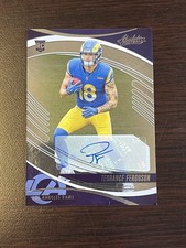 Panini Absolute Terrance Ferguson Rookie Auto #182 Los Angeles Rams Football