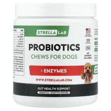 Probiotics Chews, For Dogs, Bacon, 120 Soft Chews, 10 oz 288 g 