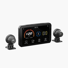 Chigee AIO-5 Lite Smart Riding System Front Rear Dashcam Apple CarPlay Android