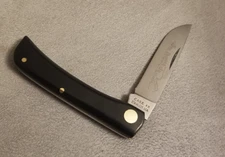 Case xx Knives Sodbuster Jr  Pocket Knife Smooth Black Delrin Stainless 2137 USA