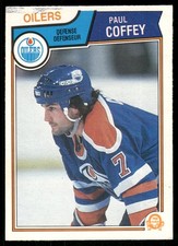 1983-84 O-Pee-Chee VTG OPC Set Break Paul Coffey Edmonton Oilers #25