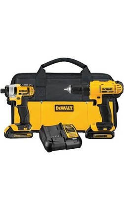 DEWALT  20V MAX Drill & Impact Driver , 2 Batteries, Charger And bag